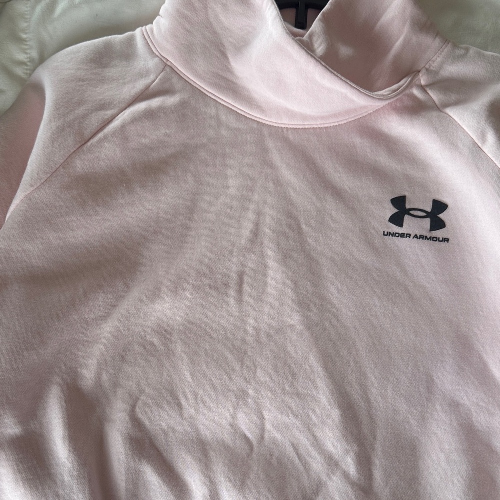Under Armour Women's Light Pink sweatshirt - Picture 3 of 3